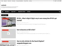 Sites similar to anyqanda.blogspot.com