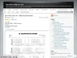 Sites similar to anyreff.wordpress.com