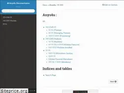 Sites similar to anys4udoc.readthedocs.io