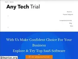 Sites similar to anytechtrial.com