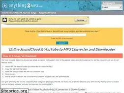 Sites similar to anything2mp3.com