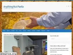 Sites similar to anythingbutpaella.com