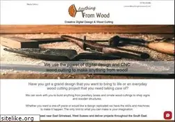 Sites similar to anythingfromwood.com