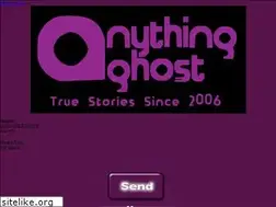 Sites similar to anythingghost.com