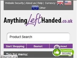Sites similar to anythingleft-handed.co.uk