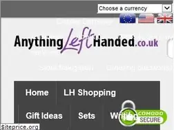Sites similar to anythinglefthanded.co.uk