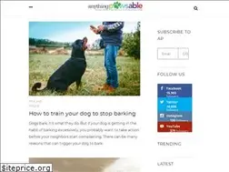 Sites similar to anythingpawsable.com