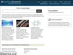Sites similar to anythingresearch.com
