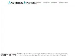 Sites similar to anythingstainless.com