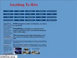 Sites similar to anythingtohire.co.uk