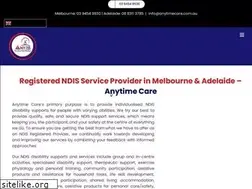 Sites similar to anytimecare.com.au