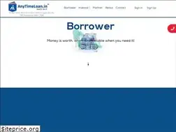 Sites similar to anytimeloan.in