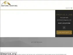 Sites similar to anytimeroofingor.com