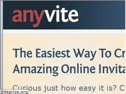 Sites similar to anyvite.com