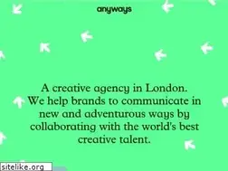 Sites similar to anyways.co