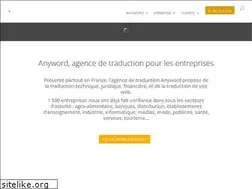 Sites similar to anyword.fr