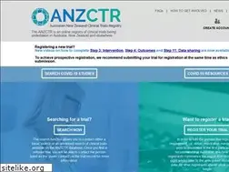 Sites similar to anzctr.org.au
