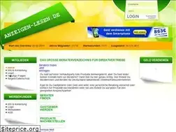 Sites similar to anzeigen-lesen.de