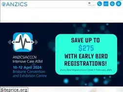 Sites similar to anzics.com.au