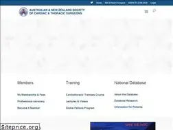 Sites similar to anzscts.org