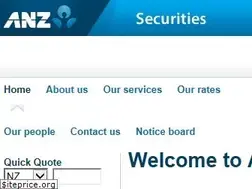Sites similar to anzsecurities.co.nz