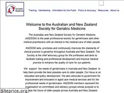 Sites similar to anzsgm.org