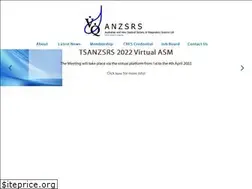 Sites similar to anzsrs.org.au