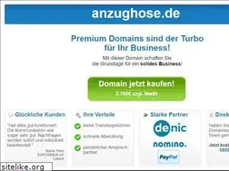 Sites similar to anzughose.de