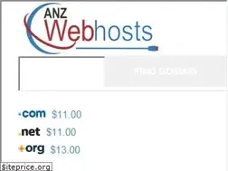Sites similar to anzwebhosts.com