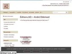 Sites similar to ao-editions.com
