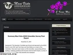 Sites similar to aoaomauivista.org