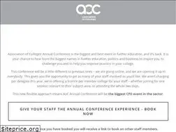 Sites similar to aocannualconference.co.uk