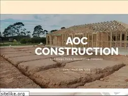 Sites similar to aocconstruction.com