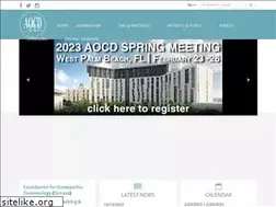 Sites similar to aocd.org