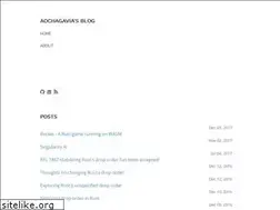 Sites similar to aochagavia.github.io