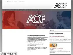 Sites similar to aof-nord.dk