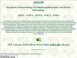 Sites similar to aofa.de