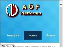 Sites similar to aofplatformu.com