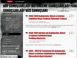Sites similar to aofsonuclari.wordpress.com