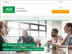 Sites similar to aok-gesundfuehren.de