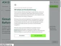 Sites similar to aok-reformdatenbank.de