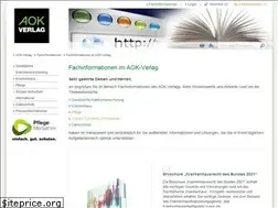Sites similar to aok-verlag.info