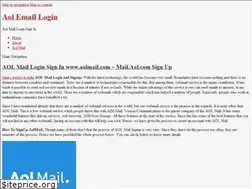 Sites similar to aolemaillogin.org