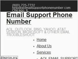 Sites similar to aolmailsupportphonenumber.com