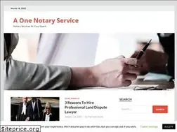 Sites similar to aonenotaryservice.com