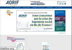 Sites similar to aorif.org