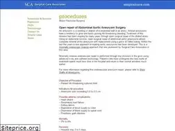 Sites similar to aorticaneurysm.com