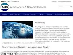 Sites similar to aos.princeton.edu