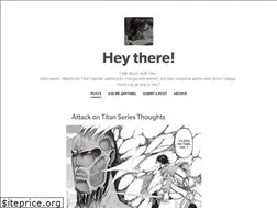 Sites similar to aotopmha.tumblr.com