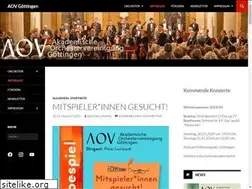 Sites similar to aov-goettingen.de
